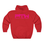 Prove Them Wrong Hoodie With Hot Pink Logo (Multiple Hoodie Colors/Non Embroidered)