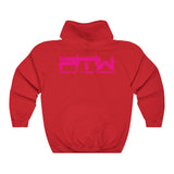 Prove Them Wrong Hoodie With Hot Pink Logo (Multiple Hoodie Colors/Non Embroidered)