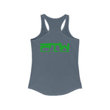 Prove Them Wrong Women's Tank Top With Light Green Logo (Multiple Tank Colors/Non Embroidered)