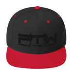 Prove Them Wrong Snapback Hat With Black Logo (Multiple Hat Colors/Embroidered)