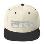 Prove Them Wrong Snapback Hat With White Logo (Multiple Hat Colors/Embroidered)