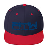 Prove Them Wrong Snapback Hat With Blue Logo (Multiple Hat Colors/Embroidered)