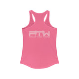 Prove Them Wrong Women's Tank Top With Light Pink Logo (Multiple Tank Colors/Non Embroidered)