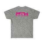 Prove Them Wrong T-Shirt With Hot Pink Logo (Multiple Shirt Colors/Non Embroidered)