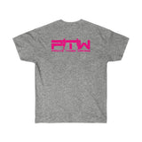 Prove Them Wrong T-Shirt With Hot Pink Logo (Multiple Shirt Colors/Non Embroidered)