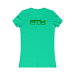 Prove Them Wrong Women's T-Shirt With Green Logo (Multiple Shirt Colors/Non Embroidered)