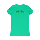 Prove Them Wrong Women's T-Shirt With Green Logo (Multiple Shirt Colors/Non Embroidered)