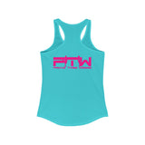 Prove Them Wrong Women's Tank Top With Hot Pink Logo (Multiple Tank Colors/Non Embroidered)