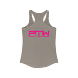 Prove Them Wrong Women's Tank Top With Hot Pink Logo (Multiple Tank Colors/Non Embroidered)