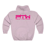 Prove Them Wrong Hoodie With Hot Pink Logo (Multiple Hoodie Colors/Non Embroidered)