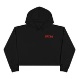 Prove Them Wrong Crop Top Hoodie With Red Logo (Multiple Hoodie Colors Non/Embroidered)