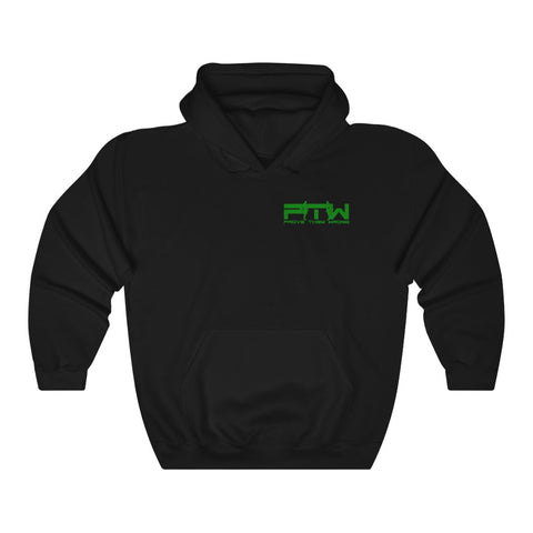 Prove Them Wrong Hoodie With Green Logo (Multiple Hoodie Colors/Non Embroidered)