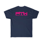 Prove Them Wrong T-Shirt With Hot Pink Logo (Multiple Shirt Colors/Non Embroidered)