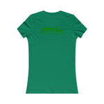 Prove Them Wrong Women's T-Shirt With Green Logo (Multiple Shirt Colors/Non Embroidered)