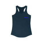 Prove Them Wrong Women's Tank Top With Blue Logo (Multiple Tank Colors/Non Embroidered)