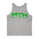 Prove Them Wrong Tank Top With Light Green Logo (Multiple Tank Colors/Non Embroidered)