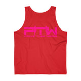 Prove Them Wrong Tank Top With Hot Pink Logo (Multiple Tank Colors/Non Embroidered)