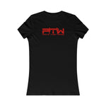 Prove Them Wrong Women's T-Shirt With Red Logo (Multiple Shirt Colors/Non Embroidered)