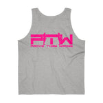 Prove Them Wrong Tank Top With Hot Pink Logo (Multiple Tank Colors/Non Embroidered)