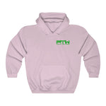 Prove Them Wrong Hoodie With Light Green Logo (Multiple Hoodie Colors/Non Embroidered)