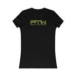 Prove Them Wrong Women's T-Shirt With Olive Green Logo (Multiple Shirt Colors/Non Embroidered)