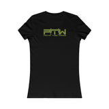 Prove Them Wrong Women's T-Shirt With Olive Green Logo (Multiple Shirt Colors/Non Embroidered)