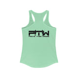 Prove Them Wrong Women's Tank Top With Black Logo (Multiple Tank Colors/Non Embroidered)