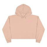 Prove Them Wrong Crop Top Hoodie With Light Pink Logo (Multiple Hoodie Colors Non/Embroidered)