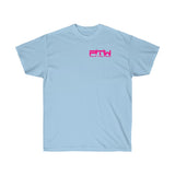 Prove Them Wrong T-Shirt With Hot Pink Logo (Multiple Shirt Colors/Non Embroidered)