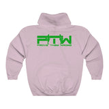 Prove Them Wrong Hoodie With Light Green Logo (Multiple Hoodie Colors/Non Embroidered)