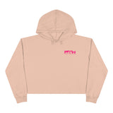 Prove Them Wrong Crop Top Hoodie With Hot Pink Logo (Multiple Hoodie Colors Non/Embroidered)