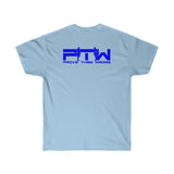 Prove Them Wrong T-Shirt With Blue Logo (Multiple Shirt Colors/Non Embroidered)