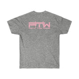 Prove Them Wrong T-Shirt With Light Pink Logo (Multiple Shirt Colors/Non Embroidered)