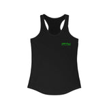 Prove Them Wrong Women's Tank Top With Green Logo (Multiple Tank Colors/Non Embroidered)