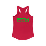 Prove Them Wrong Women's Tank Top With Light Green Logo (Multiple Tank Colors/Non Embroidered)