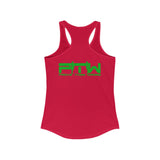 Prove Them Wrong Women's Tank Top With Light Green Logo (Multiple Tank Colors/Non Embroidered)