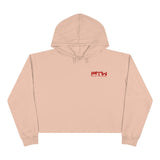 Prove Them Wrong Crop Top Hoodie With Red Logo (Multiple Hoodie Colors Non/Embroidered)