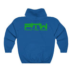 Prove Them Wrong Hoodie With Light Green Logo (Multiple Hoodie Colors/Non Embroidered)