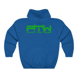 Prove Them Wrong Hoodie With Light Green Logo (Multiple Hoodie Colors/Non Embroidered)