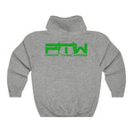 Prove Them Wrong Hoodie With Light Green Logo (Multiple Hoodie Colors/Non Embroidered)