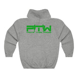 Prove Them Wrong Hoodie With Light Green Logo (Multiple Hoodie Colors/Non Embroidered)