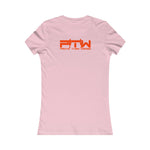 Prove Them Wrong Women's T-Shirt With Orange Logo (Multiple Shirt Colors/Non Embroidered)