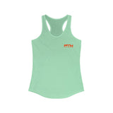 Prove Them Wrong Women's Tank Top With Orange Logo (Multiple Tank Colors/Non Embroidered)