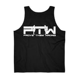 Prove Them Wrong Tank Top With White Logo (Multiple Tank Colors/Non Embroidered)