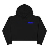 Prove Them Wrong Crop Top Hoodie With Blue Logo (Multiple Hoodie Colors Non/Embroidered)