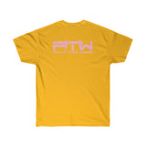 Prove Them Wrong T-Shirt With Light Pink Logo (Multiple Shirt Colors/Non Embroidered)